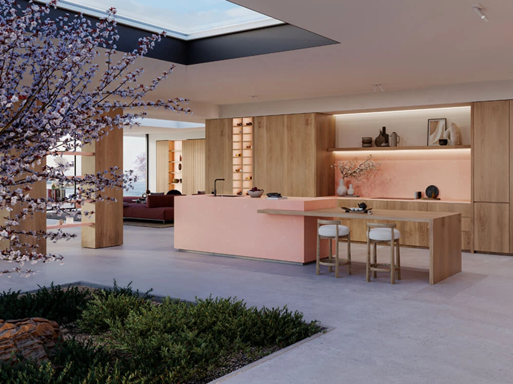 Quartzforms® amplia Ecotone™: superfici eco-innovative per l'interior design contemporaneo
